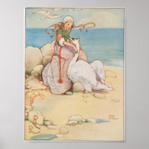 Hans Andersens sagor från Mabel L. Attwell Poster