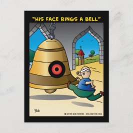 "Hans Ansikte Ringar A Bell" Vykort