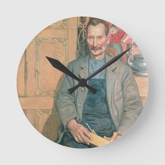 Hans Arnbom, snickaren Rund Klocka (Framsida)
