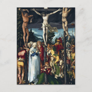 Hans Baldung Grien Kristus krucifixion Vykort