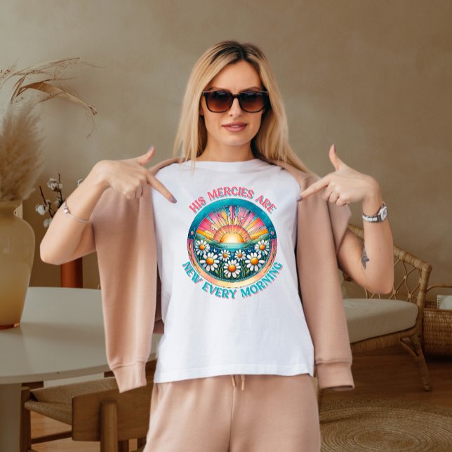 Hans barmhärtighet är ny varje morgon t shirt (Skapare uppladdad)