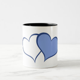 Hans BÄTTRE HALVA honom+HONOM (1 av 2) Två-Tonad Mugg