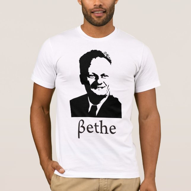 Hans Bethe Tee Shirt (Framsida)