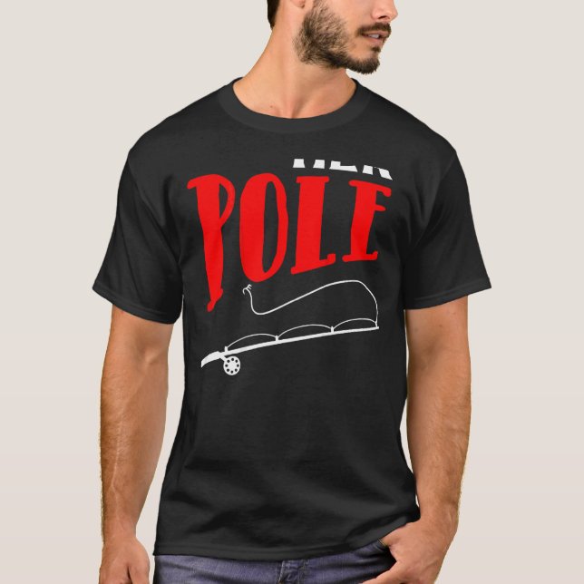 Hans Bobbers Hennes polfiske matchande par T Shirt (Framsida)