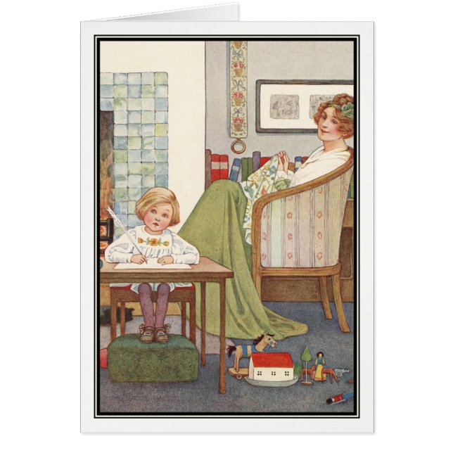 Hans Bok av Millicent Sowerby Hälsningskort (Framsidan)