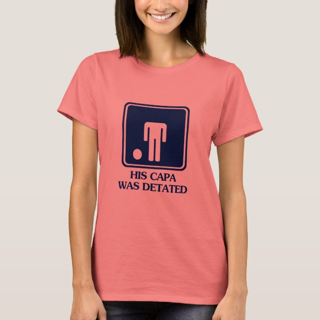 Hans Capa blev avslöjad T-shirt (Framsida)