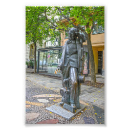 Hans Christian Andersen Statue, Bratislava, slovak Fototryck
