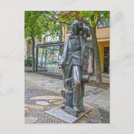 Hans Christian Andersen Statue, Bratislava, slovak Vykort
