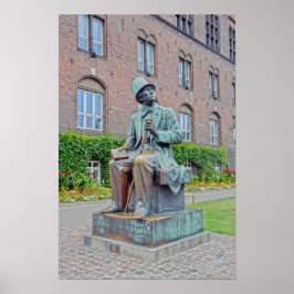 Hans Christian Andersen Statue, Köpenhamn Poster