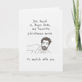 Hans Down Favorite Christmas Movie Card Joke Kort