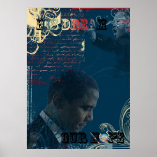 Hans dröm, vårt hopp poster
