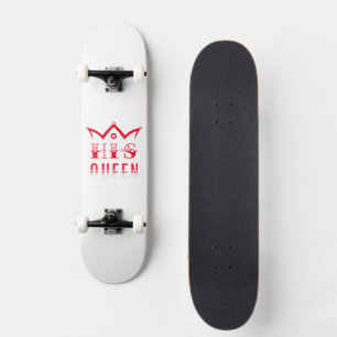 Hans drottning mini skateboard bräda 18,5 cm