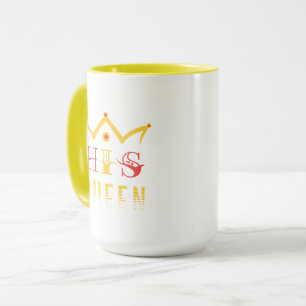 Hans drottning mugg