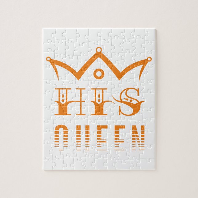 Hans drottning pussel (Vertikal)