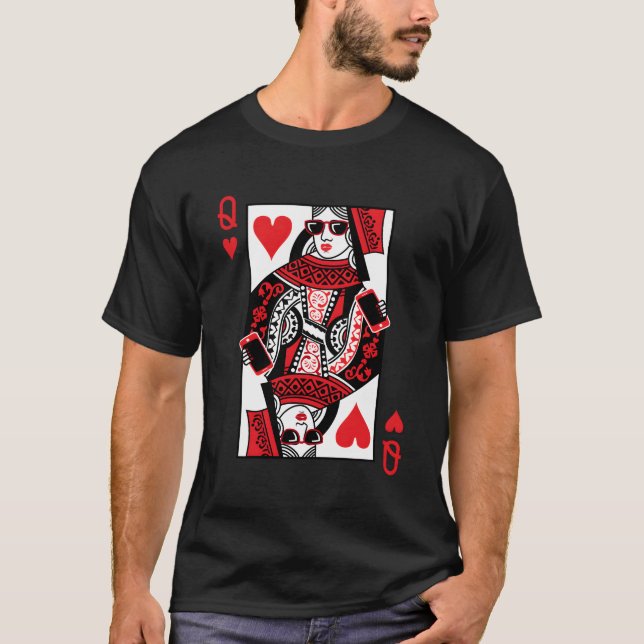 Hans drottning t shirt (Framsida)