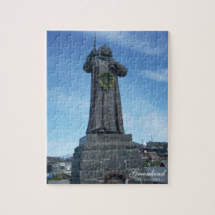 Hans Egedes staty Pussel