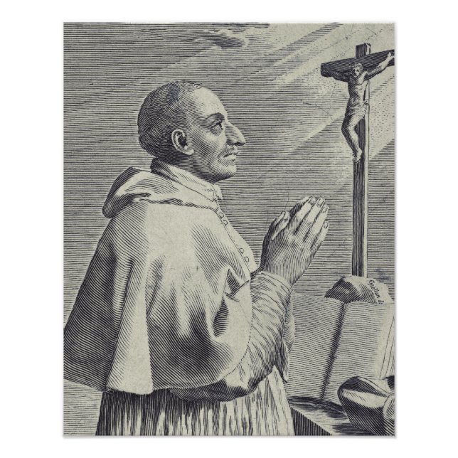 Hans Eminence Saint Charles Borromeo Fototryck (Framsidan)
