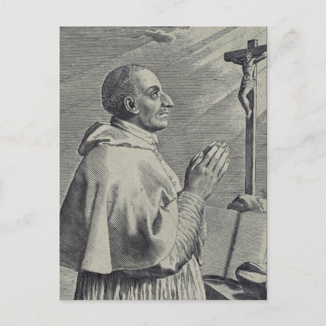 Hans Eminens Sankt Charles Borromeo Vykort (Framsida)