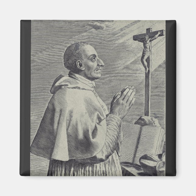 Hans Eminens Sankt Karl Borromeo Magnet (Framsidan)