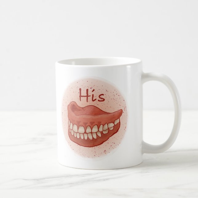Hans False Teeth Mugg (Höger)
