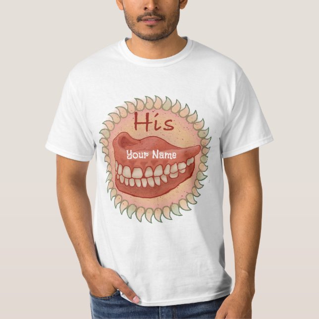 Hans False Teeth T Shirt (Framsida)