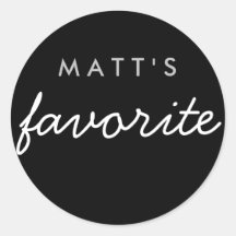 "Hans" Favorita Snack Svart Silver