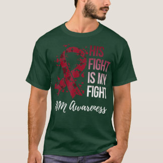Hans Fight Arteriovenous Malformation AVM-medveten T Shirt