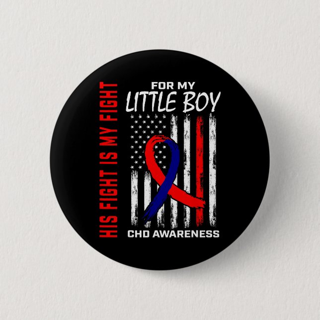 Hans Fight Little Boy Son Chd Awareness American F Knapp (Framsida)