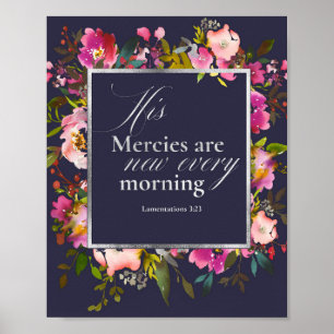 Hans förskoningar är nya varje morgon poster