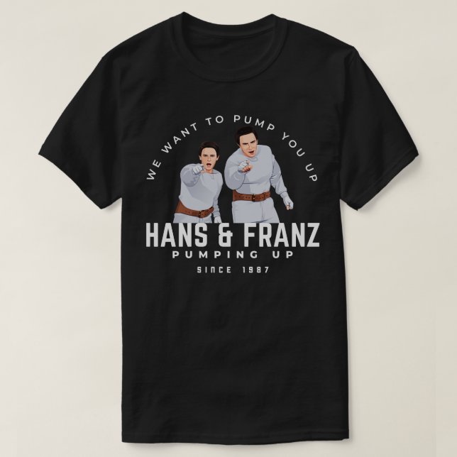 Hans Franz Vi vill pumpa upp dig sedan 1987 Tote T Shirt (Design framsida)