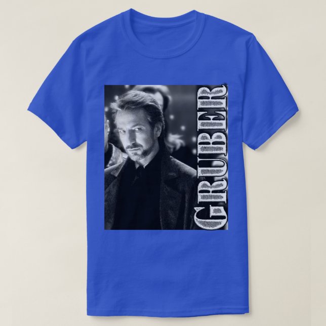 Hans Gruber Die Hard T Shirt (Design framsida)
