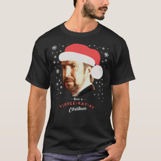 Hans Gruber har en Yippee Kay Ay Juldie Har T Shirt