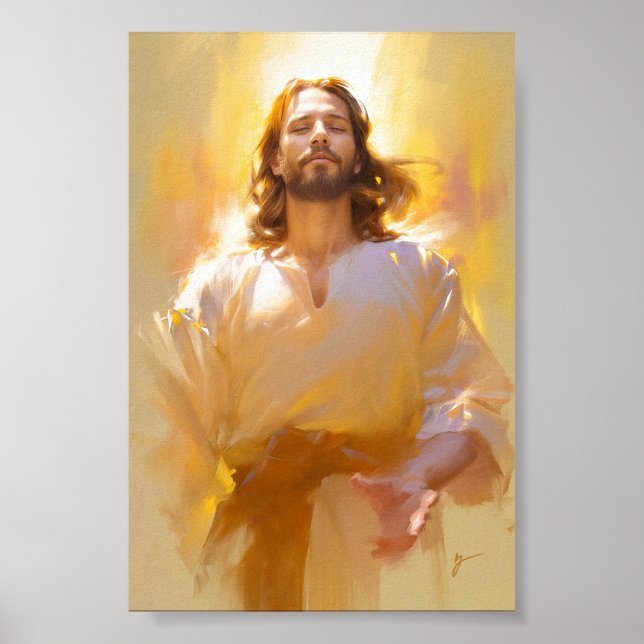 Hans härliga ljus poster (Framsidan)