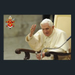 Hans helighet Pope Benedict XVI Poster<br><div class="desc">Hans helighet Pope Benedict XVI</div>