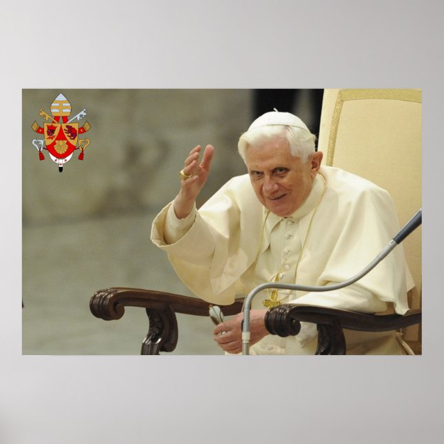 Hans helighet Pope Benedict XVI Poster (Framsidan)