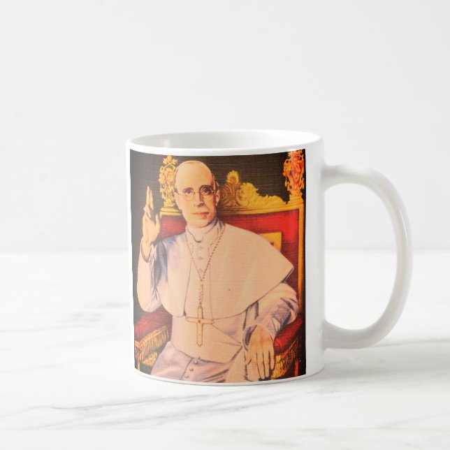 Hans helighet Pope Pius XII - katolska kyrkan Kaffemugg (Höger)