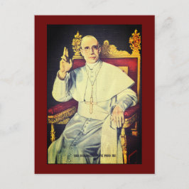 Hans helighet Pope Pius XII - katolska kyrkan Vykort