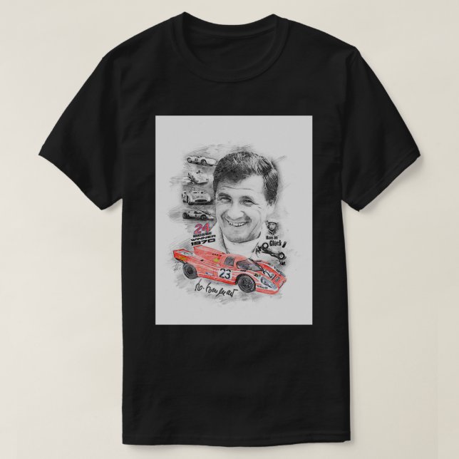 Hans Herrmann T Shirt (Design framsida)