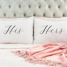 Hans, Hers Elegant Romantic Script