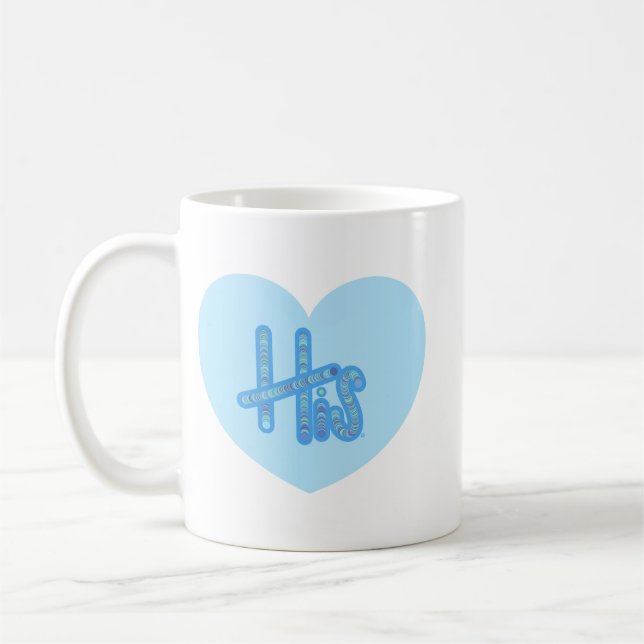 Hans hjärta-mugg kaffemugg (Vänster)