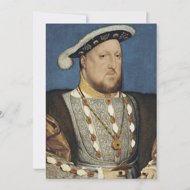 Hans Holbein the Younger - Porträtt i Henry VIII Inbjudningar (Framsida)