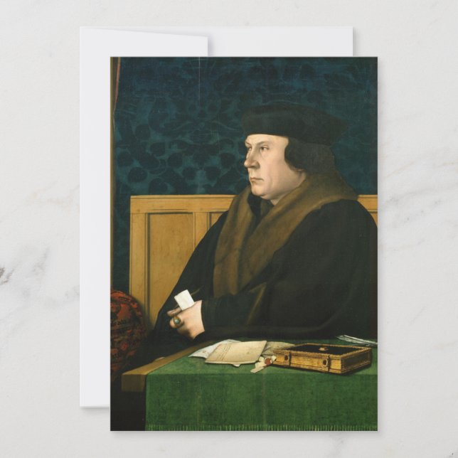 Hans Holbein the Younger - Thomas Cromwell Inbjudningar (Framsida)