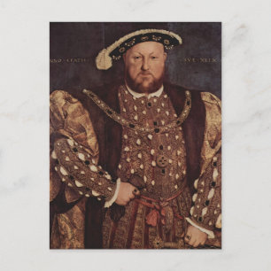 Hans Holbein Younger- Porträtt i Henry VIII Vykort