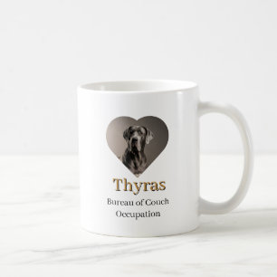 Hans Hundliga Majestät Grand Danes Mugg
