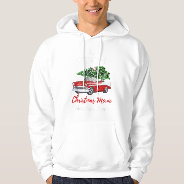 Hans julfilm såg Shirt, Matcha Hoodie (Framsida)