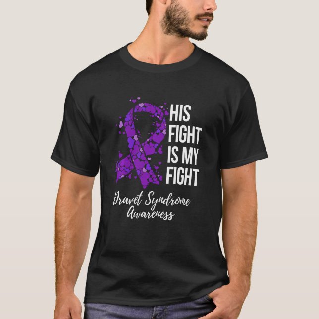 Hans kamp är min aktionssyndrom Lo T Shirt (Framsida)