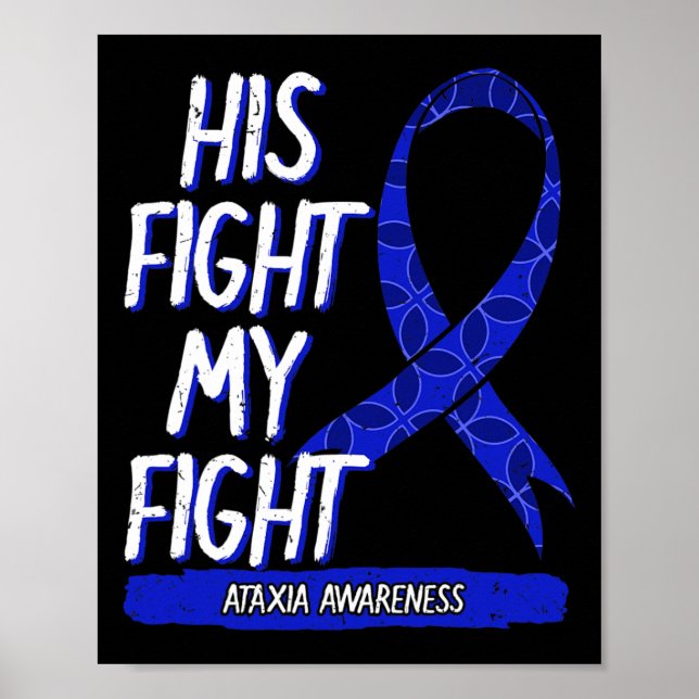 Hans kamp är min kamp Ataxi rörelsestörning Sur Poster (Framsidan)