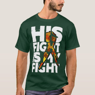 Hans kamp är min kamp autism och mitt stöd t shirt