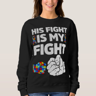 Hans kamp är min kamp Autismmedvetenhet månad och T Shirt