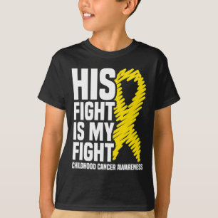 Hans kamp är min kamp band Barncancer Utmärkelse T Shirt